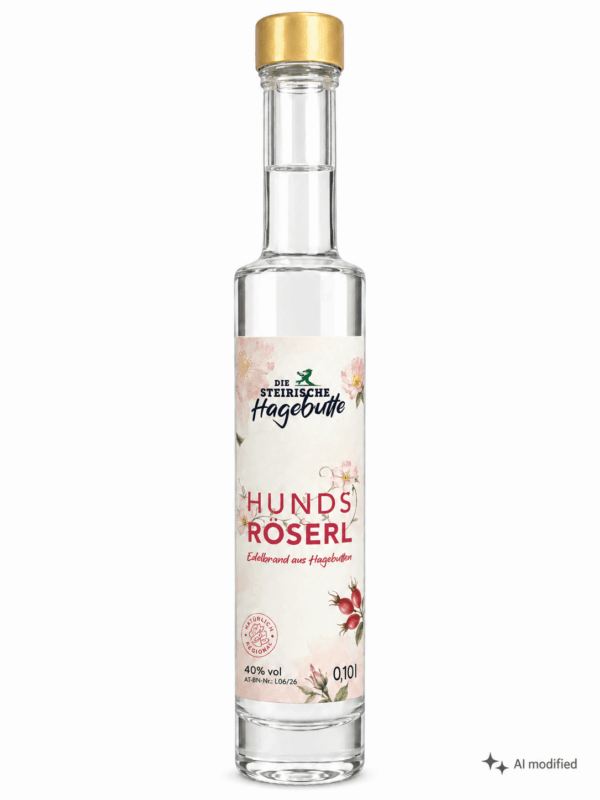Hundsroserl – außergewöhnlicher Hagebutten-Edelbrand aus der Steiermark – Bild 1